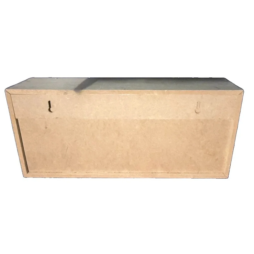 Wood Foil/Plastic Holder Wall Mountable Brown Bamboo